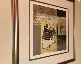 Piano/Musical Themed Print "Music Series" by Bernsen