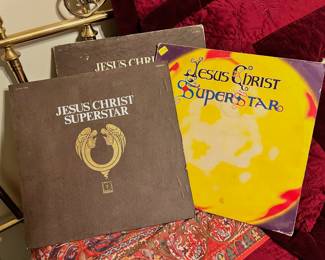 1970 Original Jesus Christ Superstar Vinyl Record, Jesus Christ Superstar Rock Opera 2 Decca LP's 