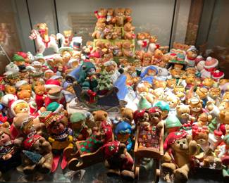 Assortment of Enesco Teddy Bear Figurines