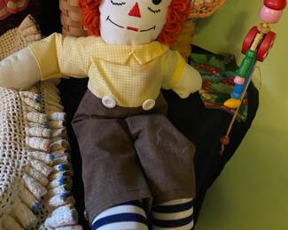 Raggedy Andy Plush Rag Doll
