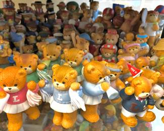 Assortment of Enesco Teddy Bear Figurines