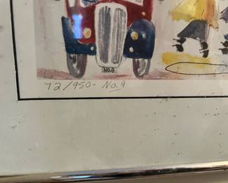 Signed & Numbered Print by Jean Casterline