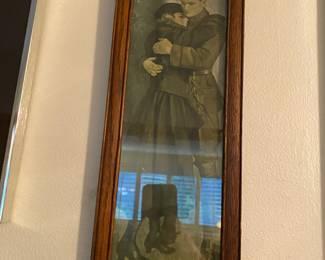 WWI Print " The Girl I Left Behind Me" by Marion Powers