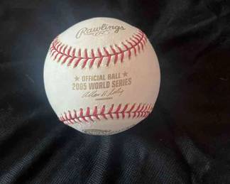 Rollins Official 2005 World Series Baseball