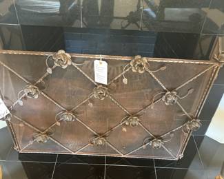 Jan Barboglio fireplace screen