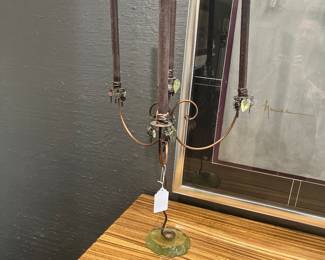 Copper candelabra’s 