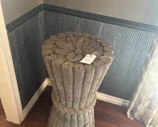 Stone pedestal