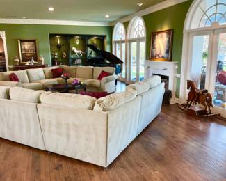 Pair of contemporary sectionals 