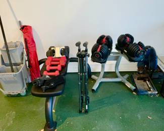 BOWFLEX SELECT TECH DUMBELLS