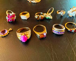 We have men's gold rings! Woman's too