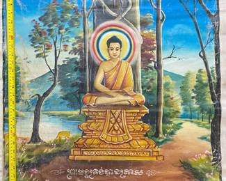 Cambodian Temple paintings 175.00 each