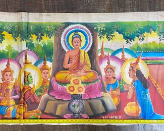Cambodian Temple paintings 175.00 each