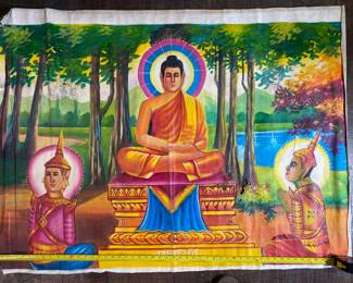 Cambodian Temple paintings 175.00 each
