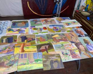Cape Cod School  paintings Paintings 40-50.00 each