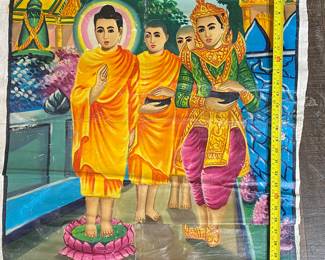 Cambodian Temple paintings 175.00 each