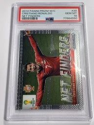 Cristiano Rinaldo PSA 10 Prizm