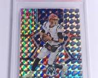 2022 PANINI MOSAIC SP JOE BURROW NATIONAL PRIDE SILVER PRIZM GRADED PSA GEM MINT 10