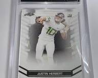 2020 LEAF RC2020 JUSTIN HERBERT RC04 ROOKIE CARD GRADED GMA GEM MINT 10