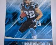 2017 PANINI ROOKIES & STARS #271 CHRISTIAN MCCAFFREY ROOKIE CARD