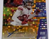 EXTREMELY RARE 10/25!! 2021 PANINI CHRONICLES ELITE TURN OF THE CENTURY KADARIUS TONEY AUTOGRAPHED ROOKIE CARD