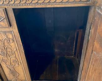 Now $600 - Was $1200 Antique carved French sideboard       38"h x 72" long x 18"d