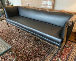  $1600 each French carved  sofa - 2 available    32"h x 97"long x 27"d                           seat height 18.5"