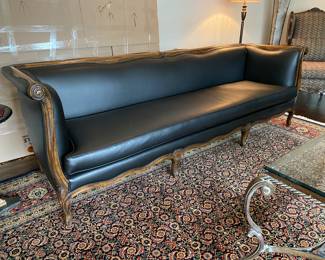  $1600 each French carved  sofa - 2 available    32"h x 97"long x 27"d                           seat height 18.5"