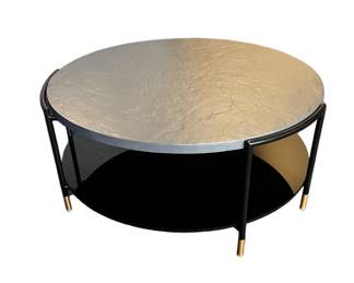 $250 USD SunPan Zuma Solterra Gray Concrete Top Coffee Table MTF158-23 Description: From the Solterra collection, this table features a concrete top with a black/charcoal soft slate effect and a black tempered glass shelf. Finished with sleek black steel legs with brushed gold footcaps.
Dimensions: 40 x 40 x 17 in | Weight: 122 lbs.
Condition: New
Location: Local pick up Portland, OR. Shipping Suggestions available upon request. https://goodbyhello.com/products/copy-of-berhardt-9-drawer-long-dresser-mtf158-22?_pos=10&_sid=fbcd51fb9&_ss=r