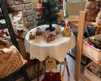 Christmas trees and soft dolls 