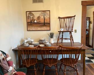 Table and chairs for sale 
