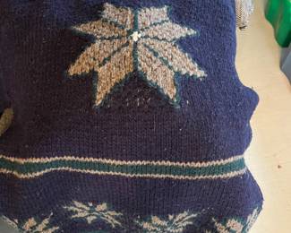 Sample of wool sweaters