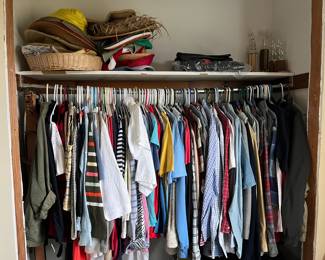 Men’s long sleeve shirts- many name brand. 