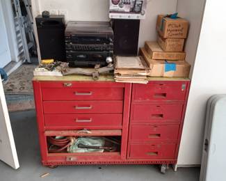 several craftsman tool boxes