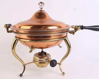 Lot 9931 S. Sternau  Co Copper Chafing Dish