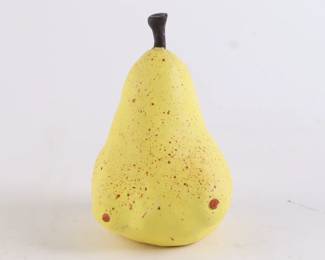 Lot 3710 The Perfect Pear  Ceramic Anthropomorphic Art  Sexton