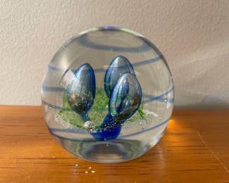 Lot 9928 Caithness Scotland  Art Glass  Paperweight