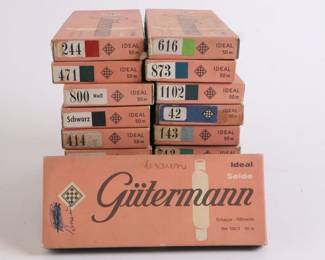 Lot 3712 Vintage Gutermann Thread Lot