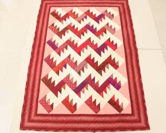 Lot 3714 Handmade Art Quilt  Picket Fence