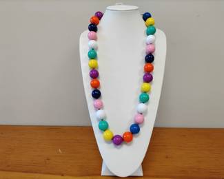 Lot 9707 Vintage Kenneth Lane Gumball Necklace