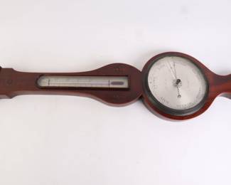 Lot 9913 Antique Newcastle Barometer Thermometer