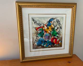 Lot 9721 David Schluss Art  Serigraph  Capture the Spirit  Freedom STE. Includes Certificate of Authenticity