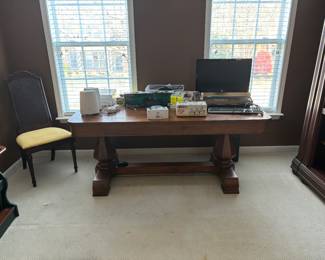 Beautiful library table $150