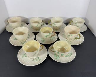 Belleek Porcelain Tea Cups