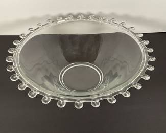 Heisey Glass Lariat Bowl