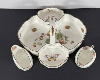 Coalport Porcelain Strawberry