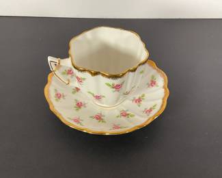 Victoria English Bone China Cup & Saucer