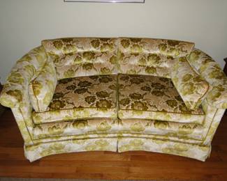 Oh yeah we got the matching vintage sofa too