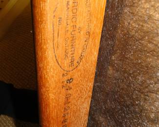 Nordic Furniture Danish Mid Century Modern Table and Chairs *** this item is available for pre-sale***  Stamp of approval