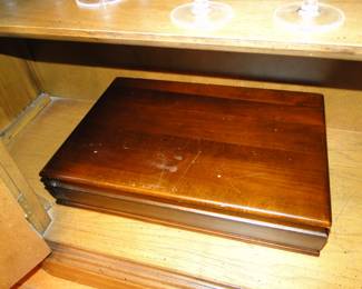 Silverware box, wonder what could be inside?