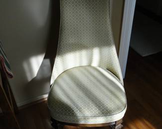 Classic Mid Century Modern high back chair